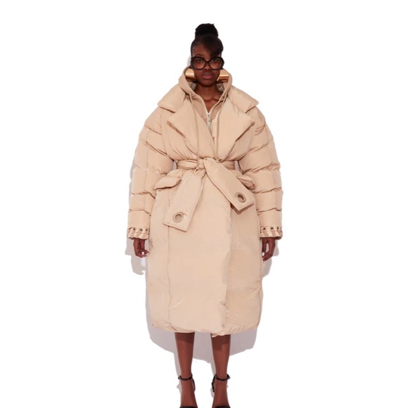 BBXBRAND Vanillatini Puffer Coat filled with 100% Down, Size M/L - Picture 1 of 6